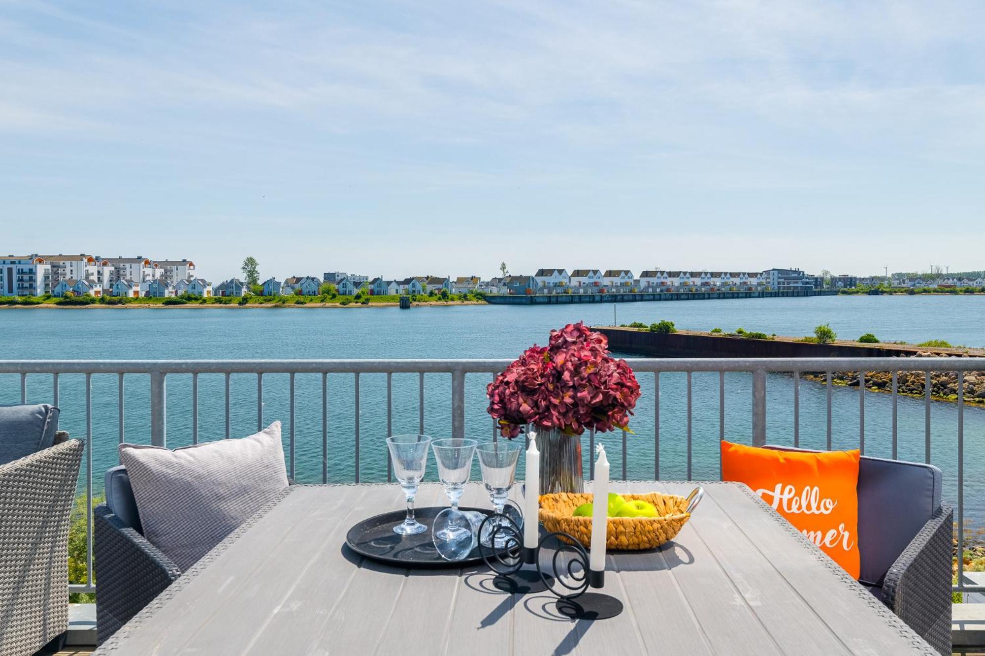 Ferienwohnung Harbourviews 奥尔本尼兹 外观 照片